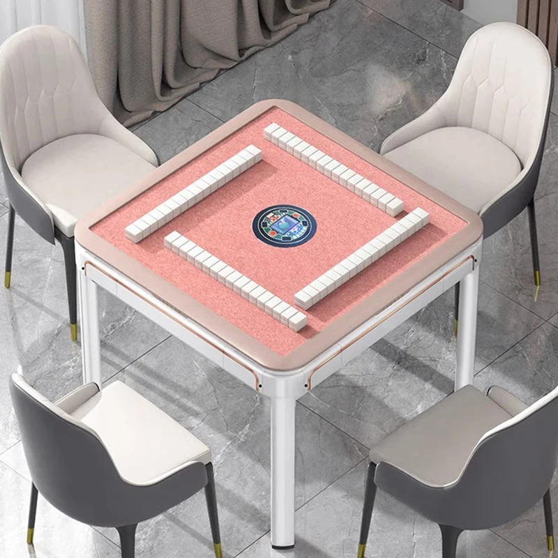 

Mahjong Dining Dining Table Multifunction Automatic High Glass Dining Table Chairs Mesa De Centro Entertainment Furniture