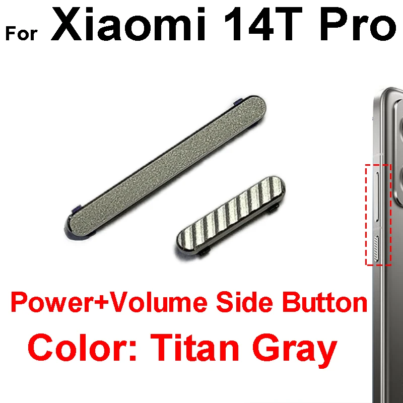 Xiaomi Power and Volume Button Replacement Switch Repair Parts