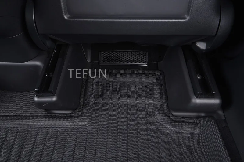Waterproof Non-Slip Tesla Model Y Rubber Car Floor Mats | Car Floor Liners | Car Accessories