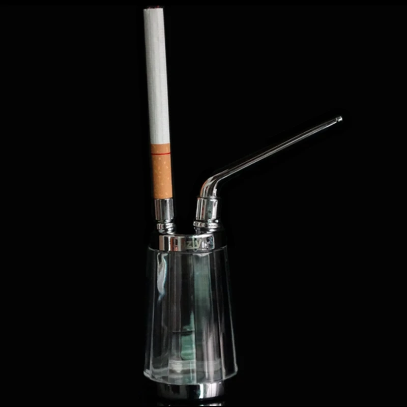 2023 New  Popular Bottle Water Pipe Portable Mini Hookah Shisha Tobacco Smoking Pipes Gift of Health Metal Tube Filter