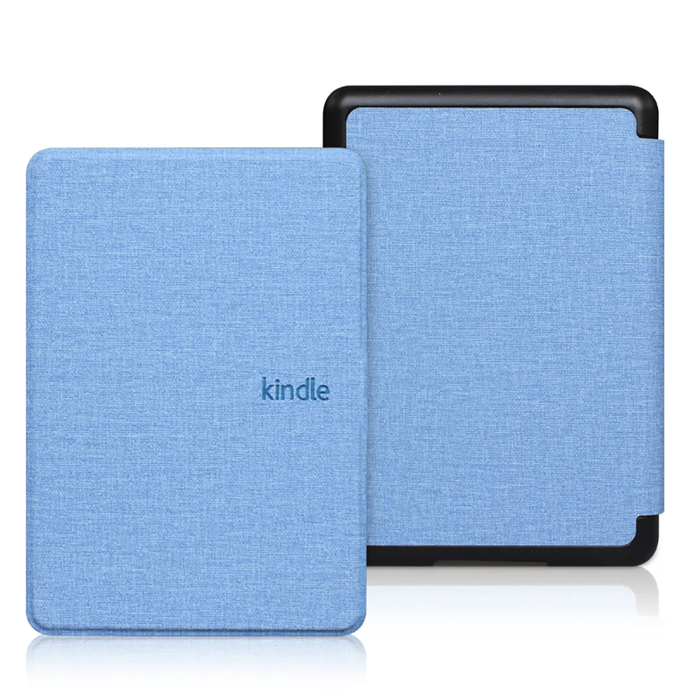 For Kindle 10th Fabric Slimshell Smart Case Premium Lightweight Hard Cover for Kindle 10th J9G29R 2019 Magnetic Protective Shell portable tablet stand