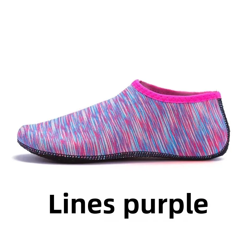 A02 line purple [Beach socks]]