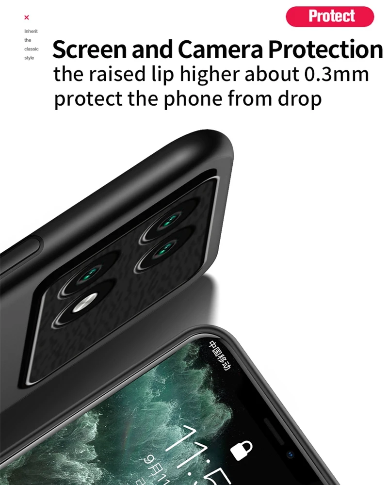 Magnetic Leather Car Holder Silicone Protective Case