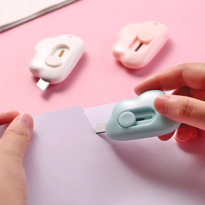 صندوق القاطع لطيف جيب صغير القاطع سكين صغير كاواي...