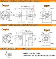 Nema23/Nema34 Planetary Gearbox Reducer for Stepper & Servo Motors - Image 5