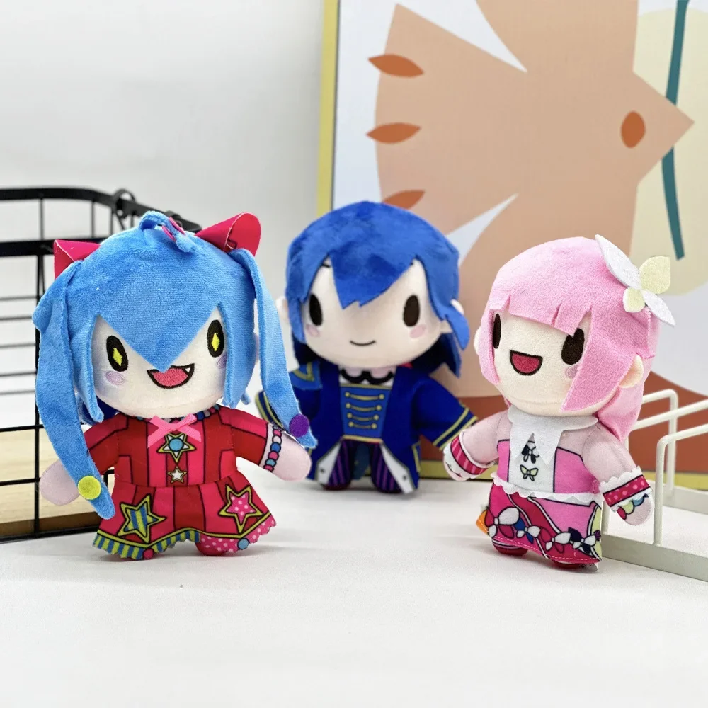 18cm PJSK Plush Game Peripherals Project Sekai Stage Plush Figure Ornaments Kawaii Backpacks Ornaments Room Decoration Toy Gift