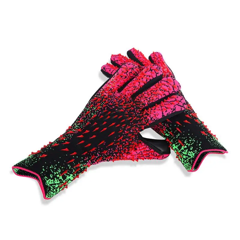 

Football Gloves For Kid Soccer Goalkeeper Glove Non-slip Sports Glove Grip Excellent Finger Protection Soccer Ball Goalie Gloves