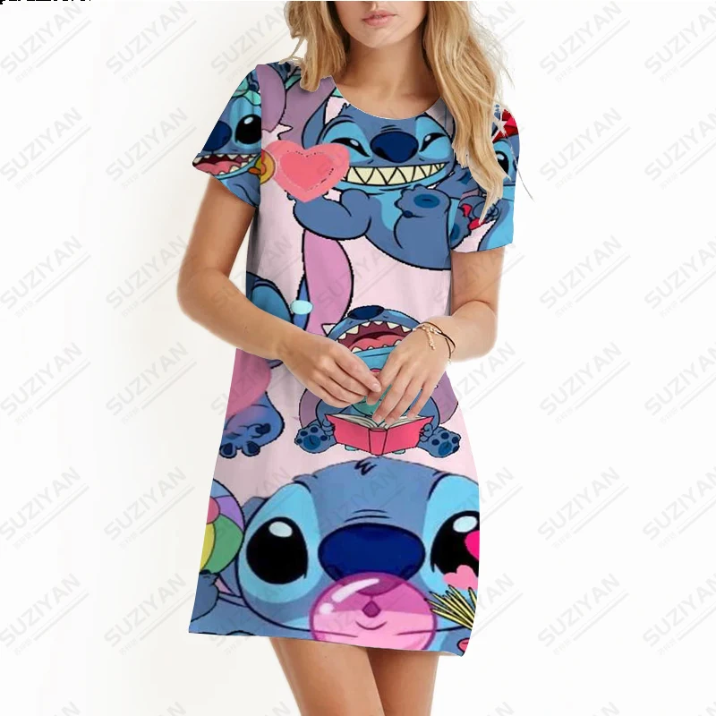 Рисунок 2 - Летняя пляжная юбка с принтом Минни и Микки