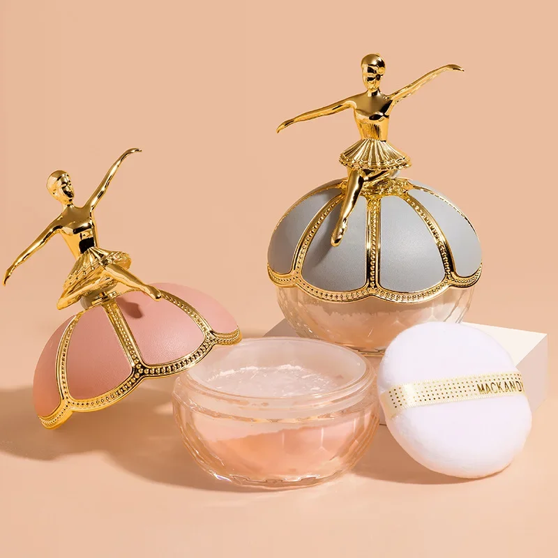 

Ballet Makeup Loose Setting Powder Long-lasting Oil Control Coverage Shimmer Matte Face Base Foundation Makeup Powder