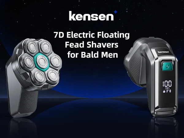 Kensen Electric Shaver For Men 7d Floating Head Waterproof Usb-c_voghion.com