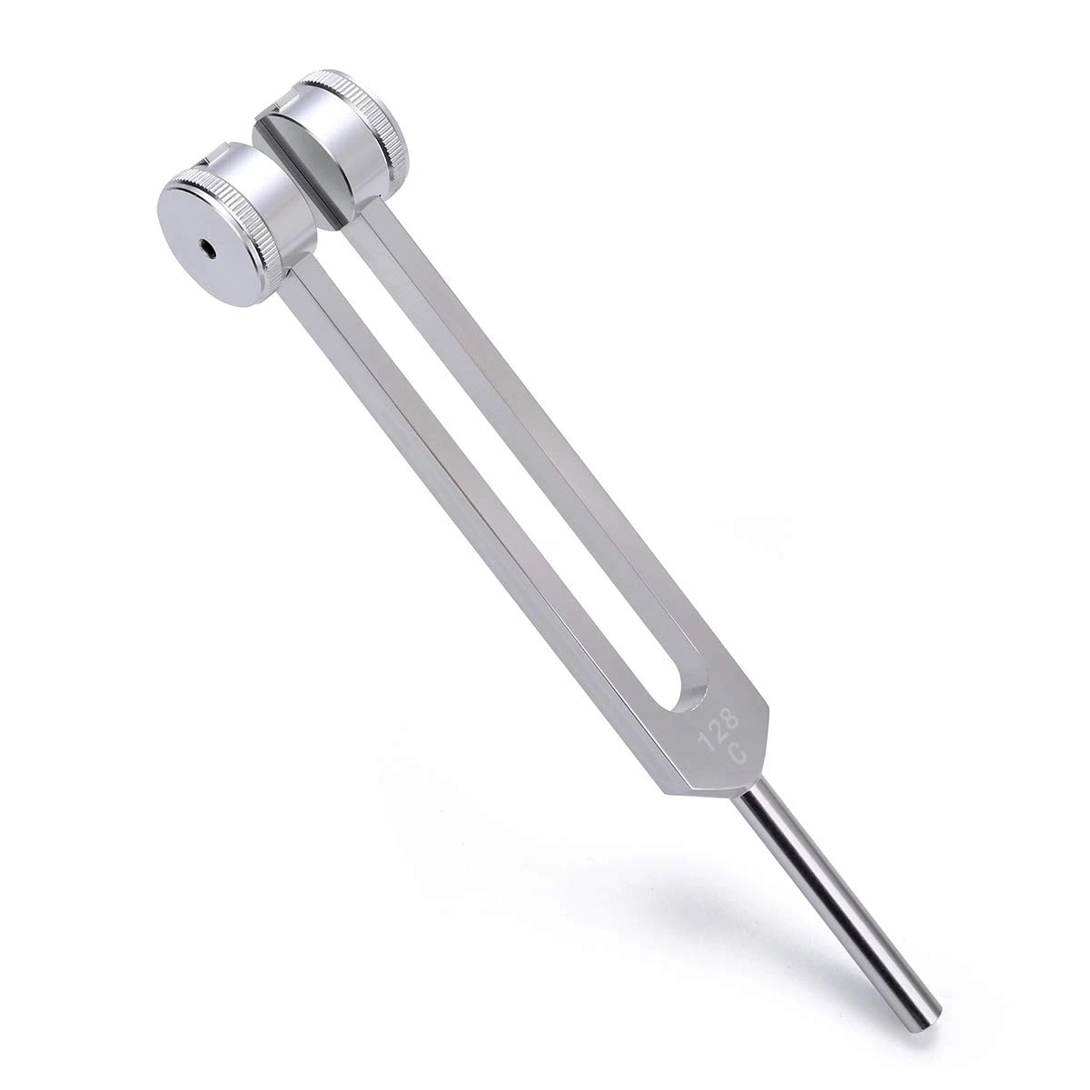 Tuning Fork 128 Hz C-128 Frequency Aluminum Alloy Non-Magnetic Tuning Fork for Healing with Taylor Hammer 5