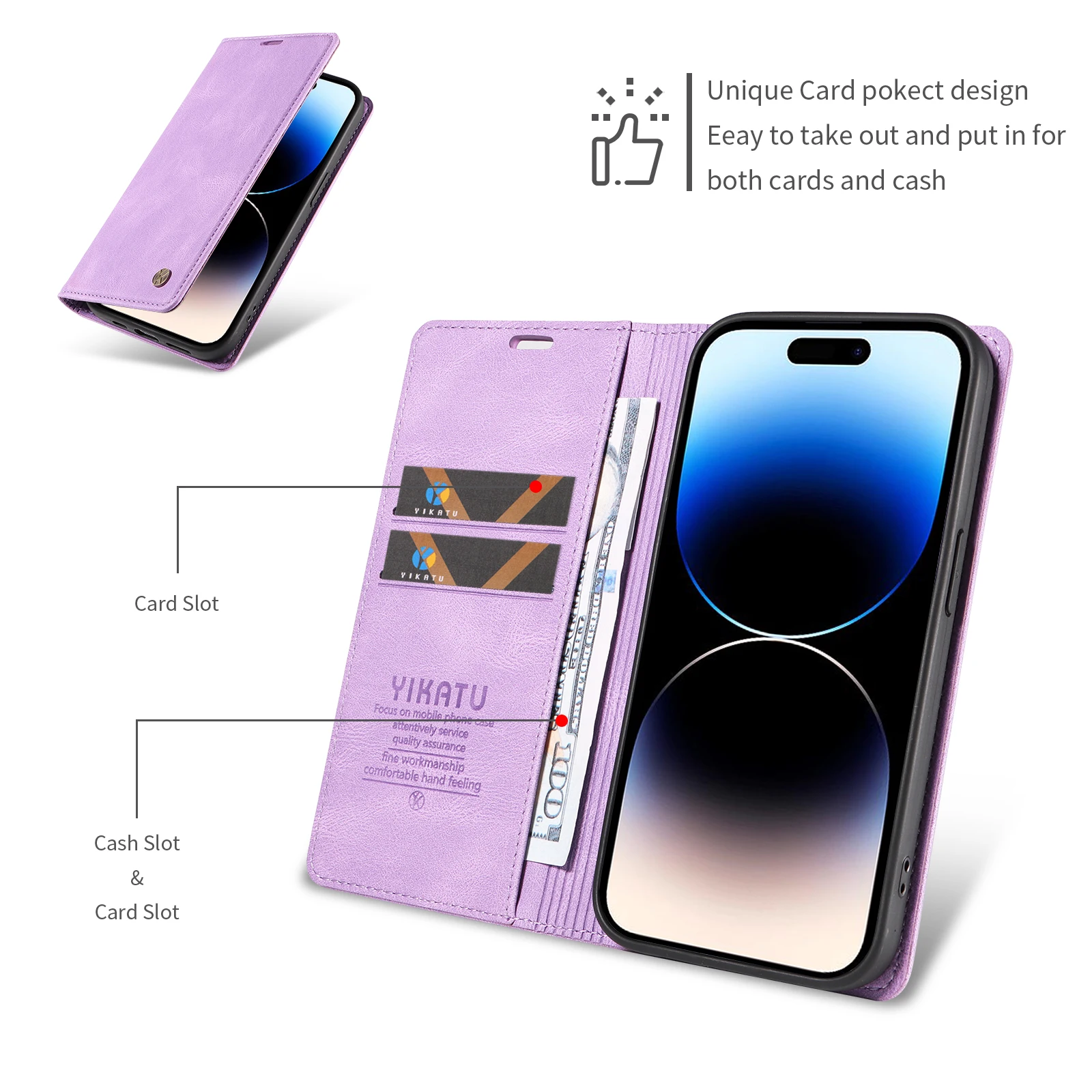 Leather Wallet Phone Case