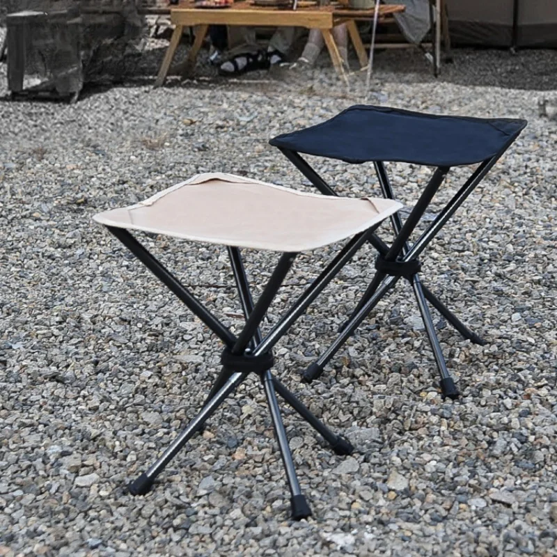 

Outdoor Folding Stool Lightweight Portable Telescopic Picnic Barbecue Foldable Matzah Camping Folding Fishing Chair