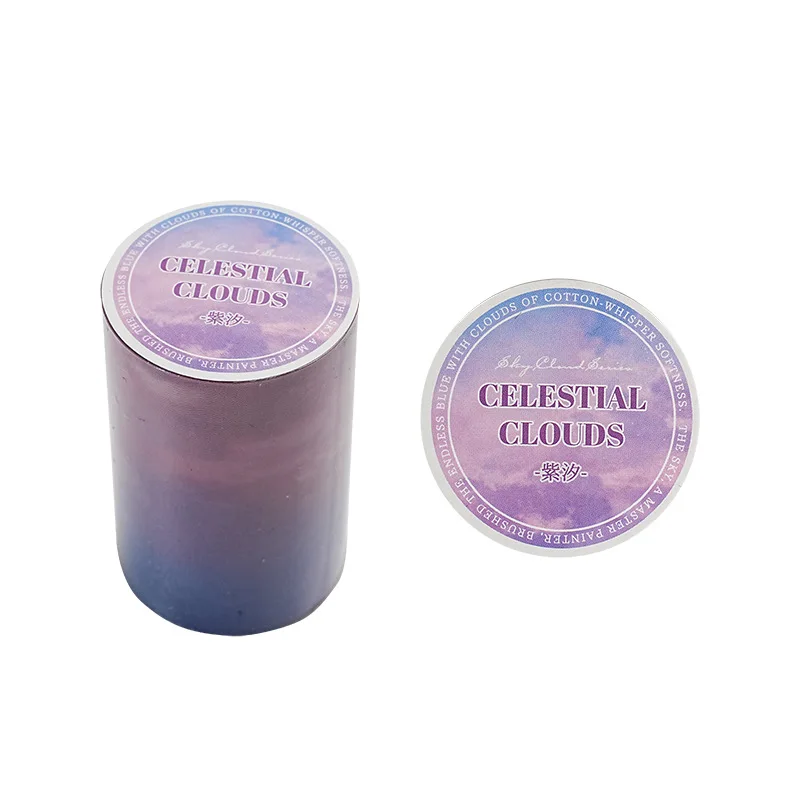 60mm*2m 구름 패턴 테이프 스티커 팩 |   수제 스크랩북 및 앨범용 DIY 재료