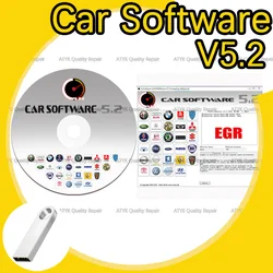 2024 hot Car Software V5.2 Maintenance Tools tuning cars ECU Diagnostic software Car 5.2 repair box inspection tools 2024 new