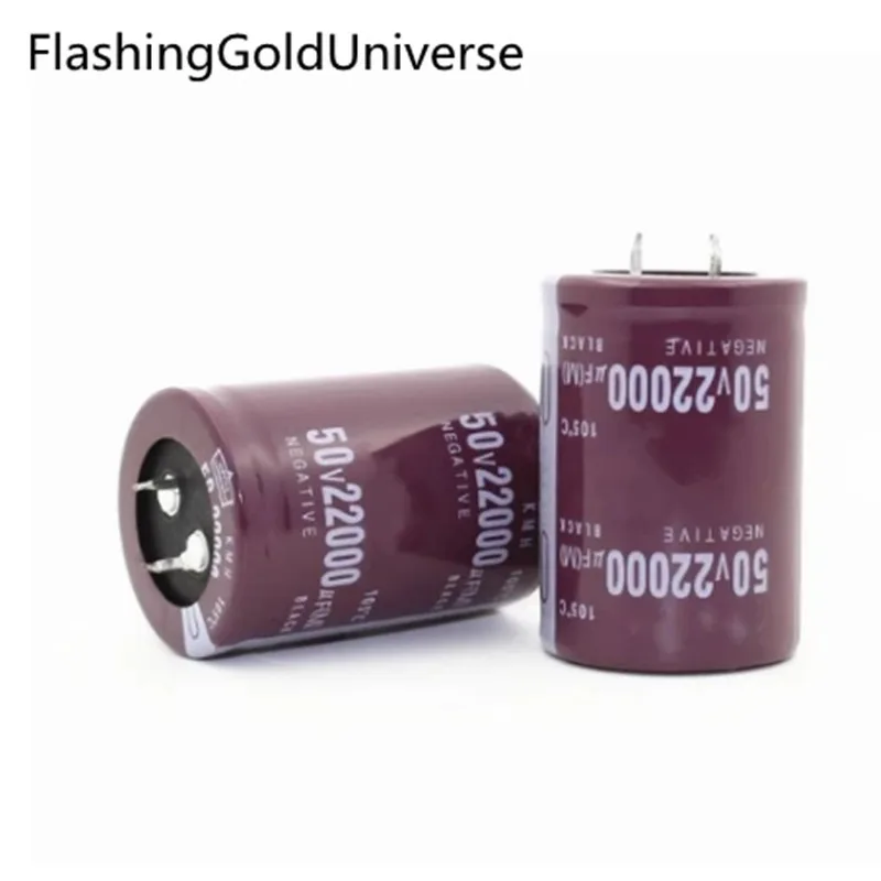 50V 22000UF 22000UF 50V Electrolytic Capacitors Size: 35X50MM New 20PCS-2PCS electrolytic capacitor aluminum electrolytic capacitor