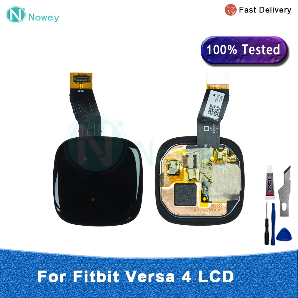 

Original For Fitbit Versa 4 LCD Display Assembly Touch Screen Accessory Repair Replacement Compatible For Fitbit Versa 4