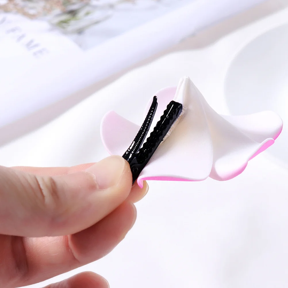

Hair Clip Egg Flower Hairpin Simulate Plumeria Hair Clip Bridal Barrette Hair Clamp Hairpin Women Girl Decor Headdress