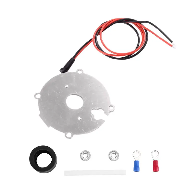 Pertronix 1146A Delco 4 Cyl(Cw) 실린더 전자 변환 점화기 점화 키트(머크루저 110, 120, 140, 165, 170용)