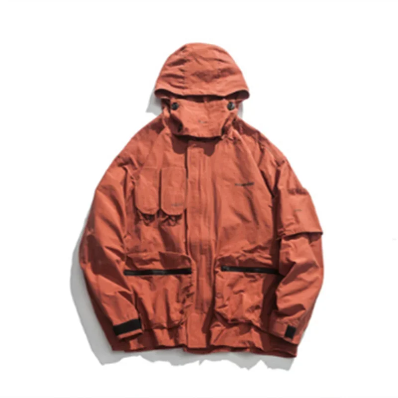 

Мужская хлопковая походная куртка, мотоциклетный костюм для отдыха на открытом воздухе, с несколькими карманами, тренировочный, для путешествий, скалолазания, охоты