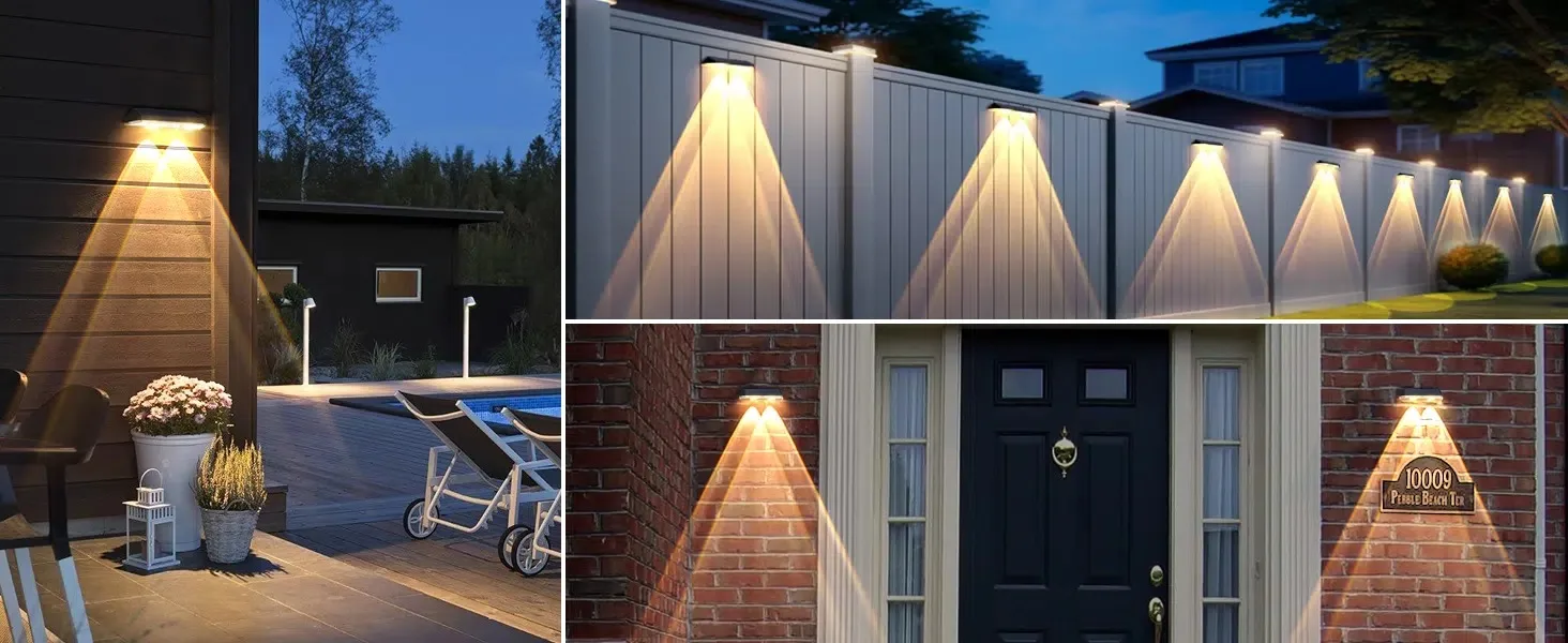 SOLAR FENCE LIGHTS