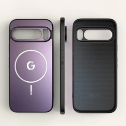 Enhanced Magnetic Phone Case with MagSafe Wireless Charging - Shockproof and Anti - Drop Protection - Google Pixel 8 Pro (PURPLE)