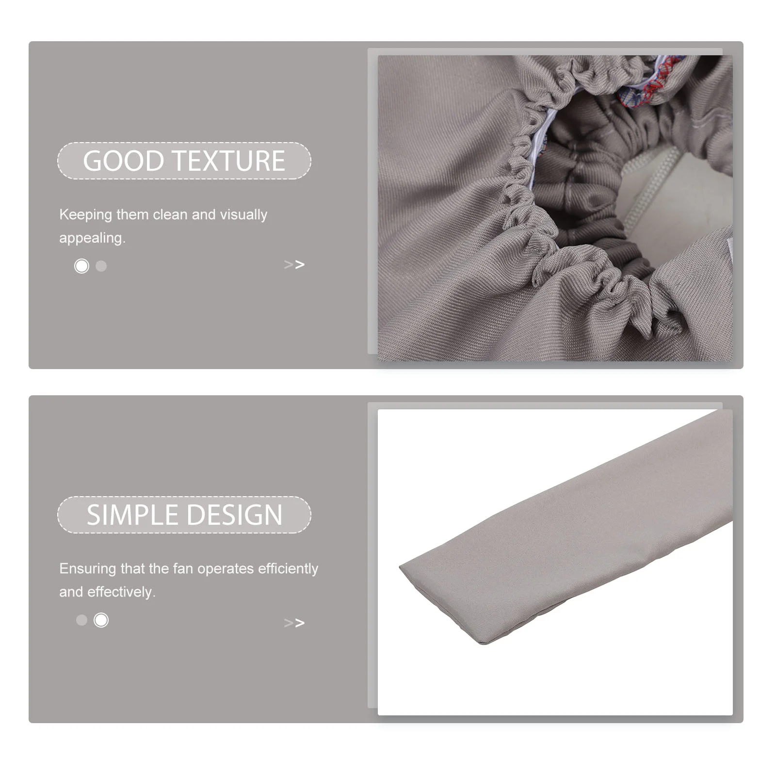 Ceiling Fan Blade Cover Electric Hanging Fan Cover Replacement Home Blade Dust Protector Ceiling Dust Indoor