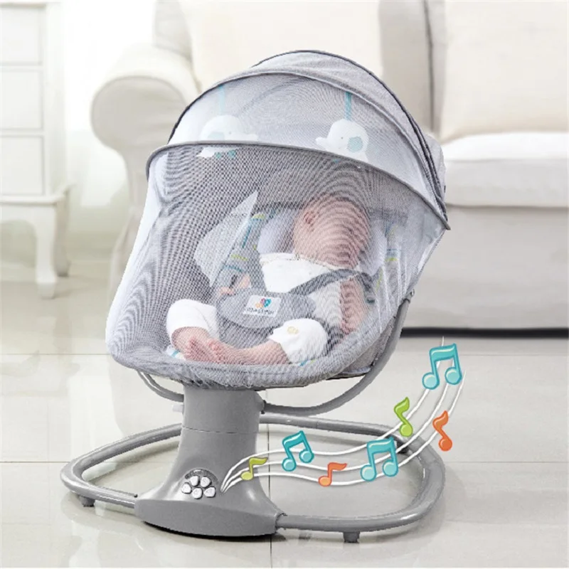 Chaise à bascule électrique CPull pour bébé, berceau de couchage pour  nouveau-né, lit confortable pour enfant, chaise inclinable pour bébé de 0 à  3 ans - AliExpress