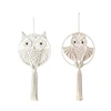 Owl Pendant Hand-woven Macrame Tapestry Home Wall Hanging Decoration Dropshipping 1