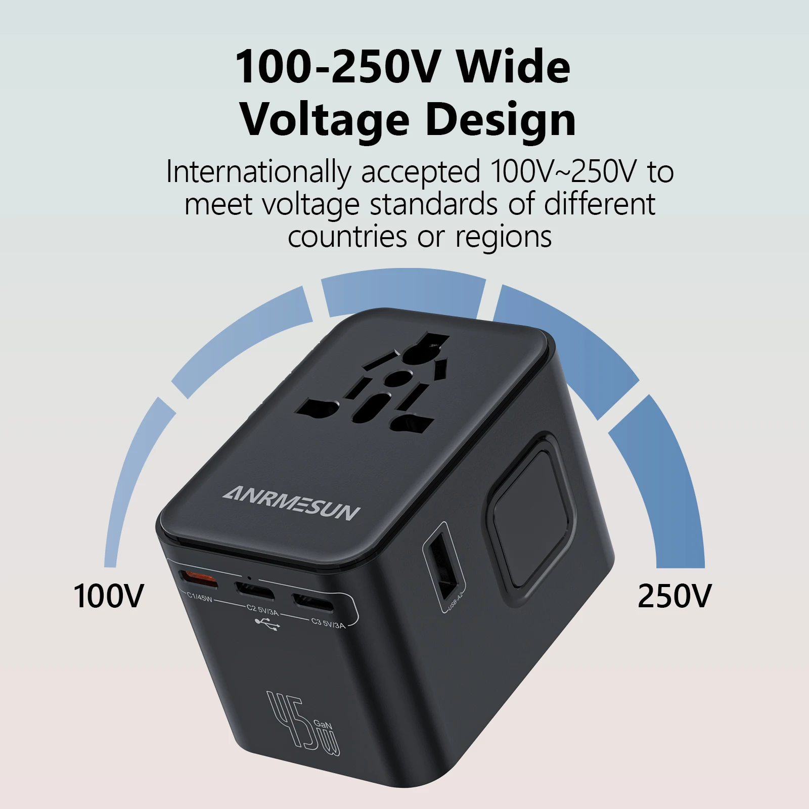 Global Universal Conversion Travel Plug 3