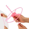 1-10Pcs Flying Helicopter Toy Hand Rotating Circle Bamboo Dragonfly Hand Rub Plastic Propeller for Outdoor Flying Toy Kids Gift 6