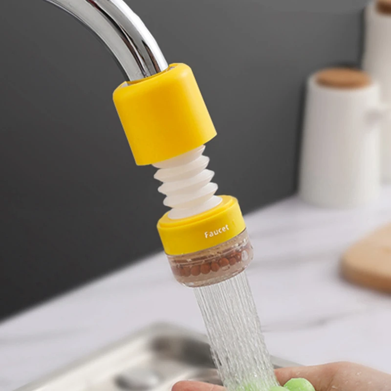 Kitchen faucets 360 Rotating Water Saving Tap extender Sink Kids Device