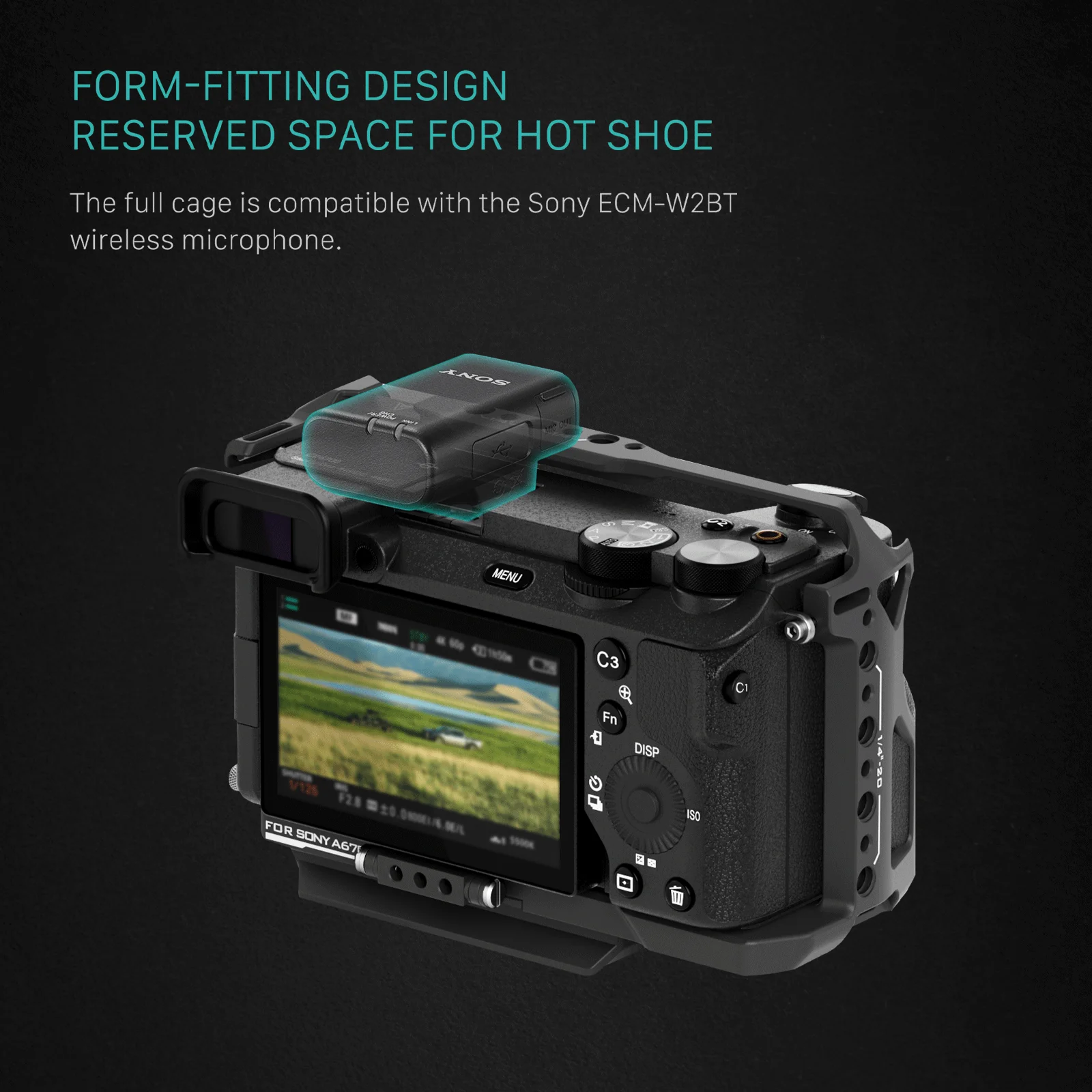 Tilta a6700フルカメラケージTA-T54-FCC-B for sony a6700 dsrl写真