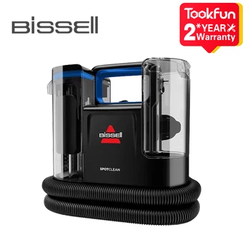 BISSELL 다기능 휴대용 진드기 제거제 진공 청소기, 원단 세탁기, 스팟 클리너 C2, 소파 카펫 클리너, 애완 동물 목욕