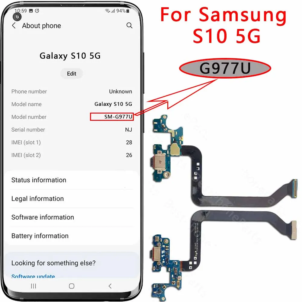 Premium Charging Port USB Charge Connector Board - High-Quality Replacement Flex Spare Parts