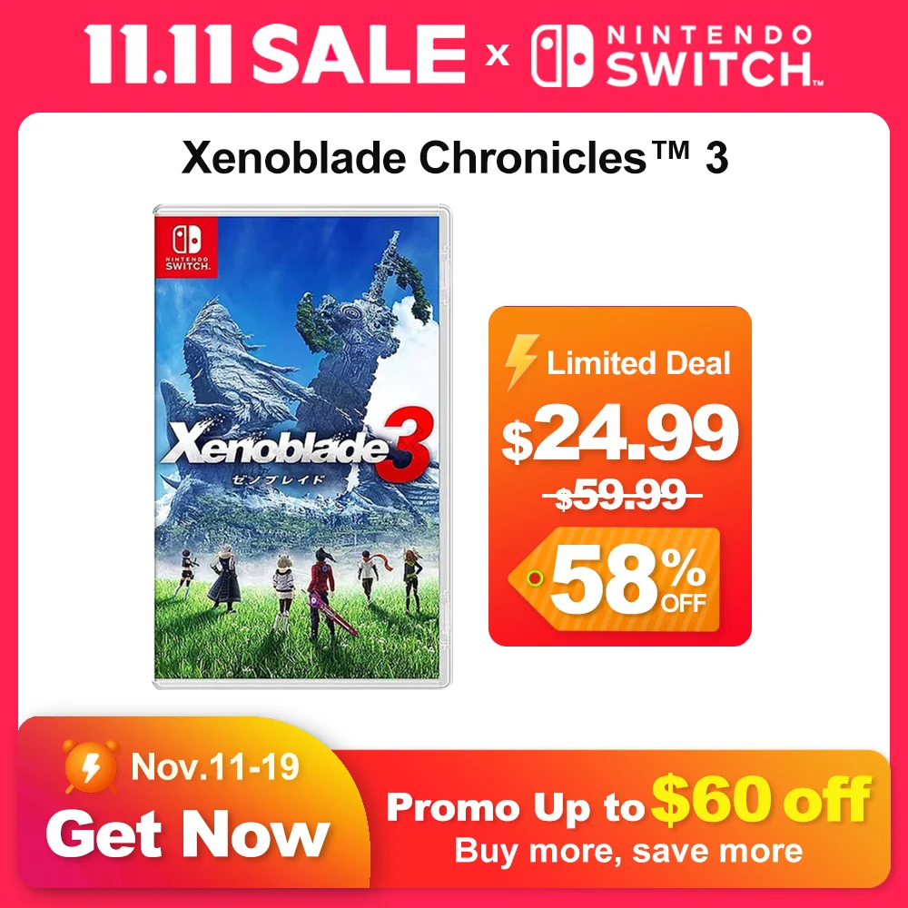 Gra Xenoblade Chronicles 3 Nintendo Switch za $29.19 / ~109zł