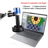 4K Digital Microscope for Electronics 48MP Type-C HDMI Camera 150X C Mount Zoom Lens with Ring Light Professional  Micro Scope 5