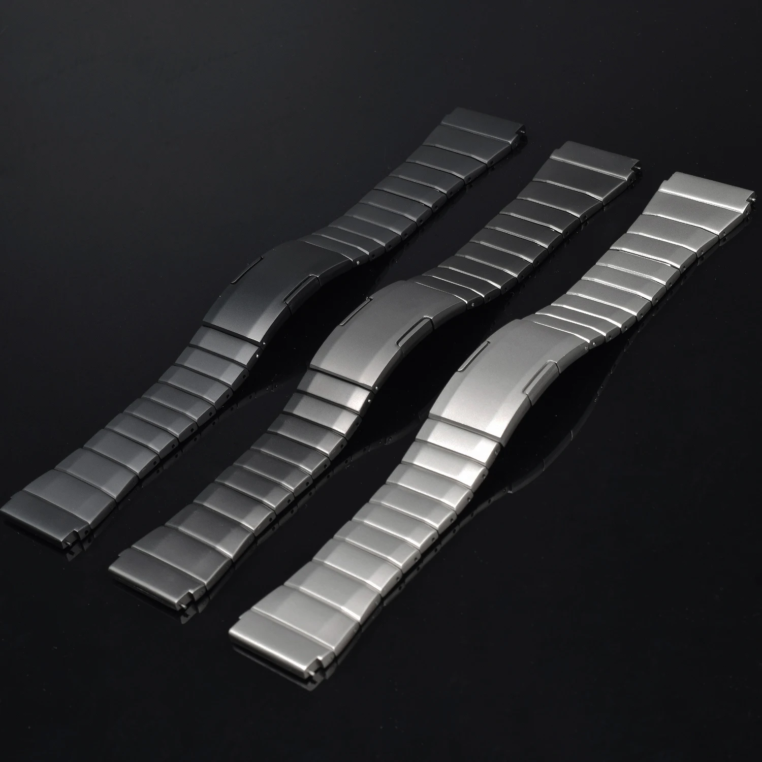 Luxury Titanium Band - Premium Stainless Steel Metal Bracelet Strap