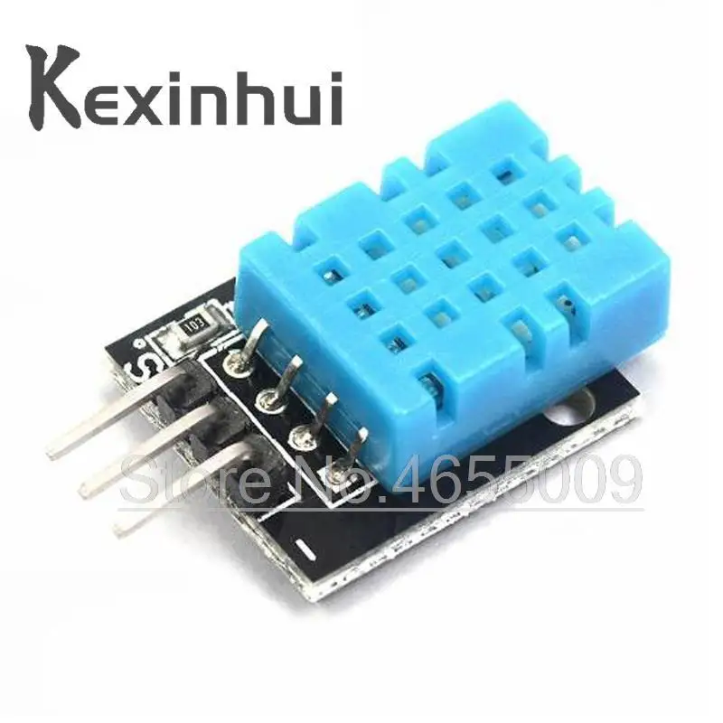 Smart 3Pin Ky-015 Dht-11 Dht11 Modulo Sensore Di Temperatura E Umidità Relativa Digitale + Pcb Per Kit Di Avviamento Fai Da Te Arduino