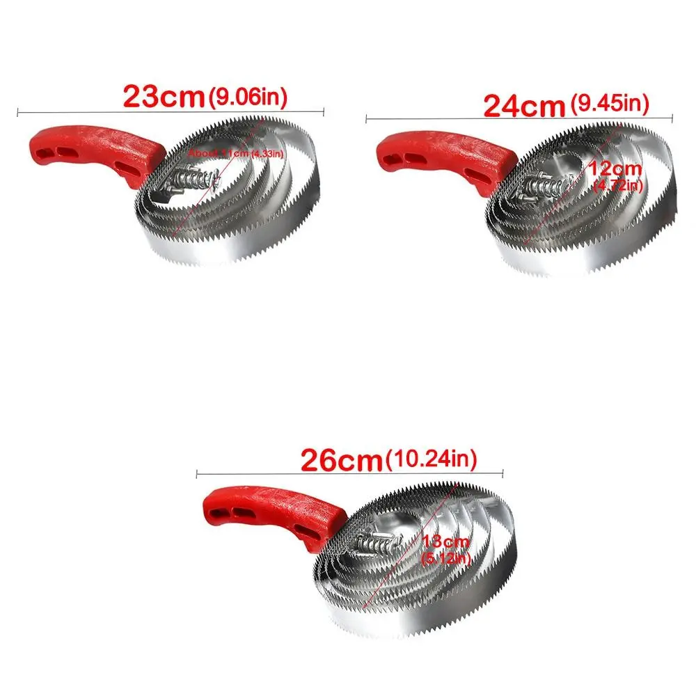 Durable 4/5/6-Circles Curry Comb Metal Cow Scratching Tool Curry Cleaning Brush Horses Serrated Comb Cattle Horses