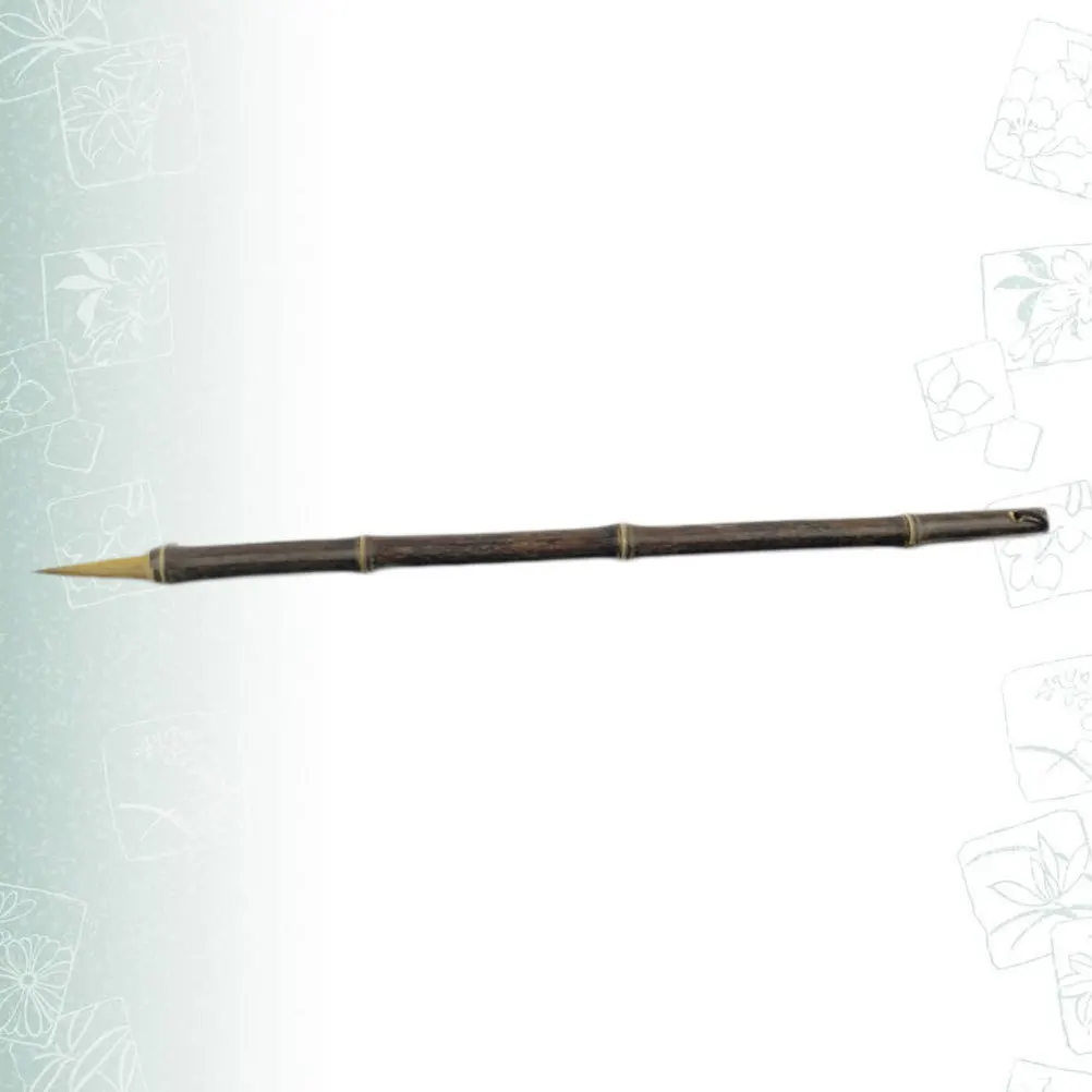 늑대털 서예 붓 대나무 손잡이 중국 전통 서예 도구 아티스트 드로잉 붓 수채화 도구