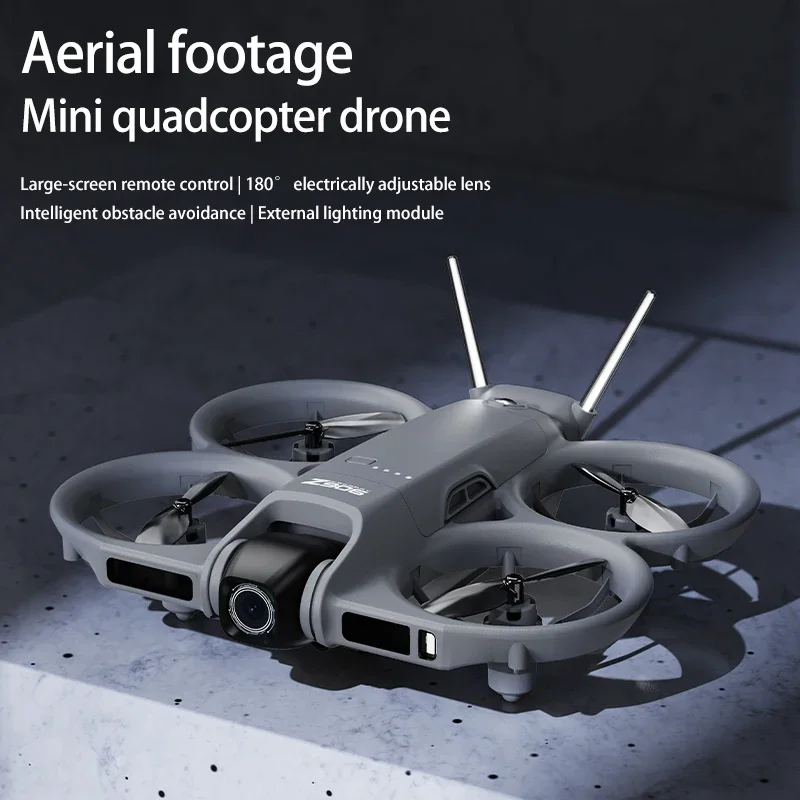 Drone avec caméra HD, télécommande, atterrissage automatique, jouet pour enfants