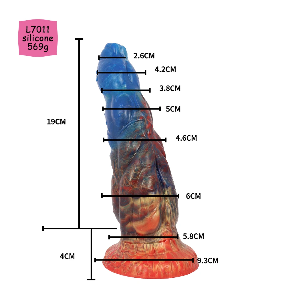 Small Order SXXY Ambilight Double Headed Dildo Sex Toys For Lesbian Knot Animal Dog Penis Realistic Anal Plug Masturbation Massage Products S2607c2997d254ea680c0185af67726c0l