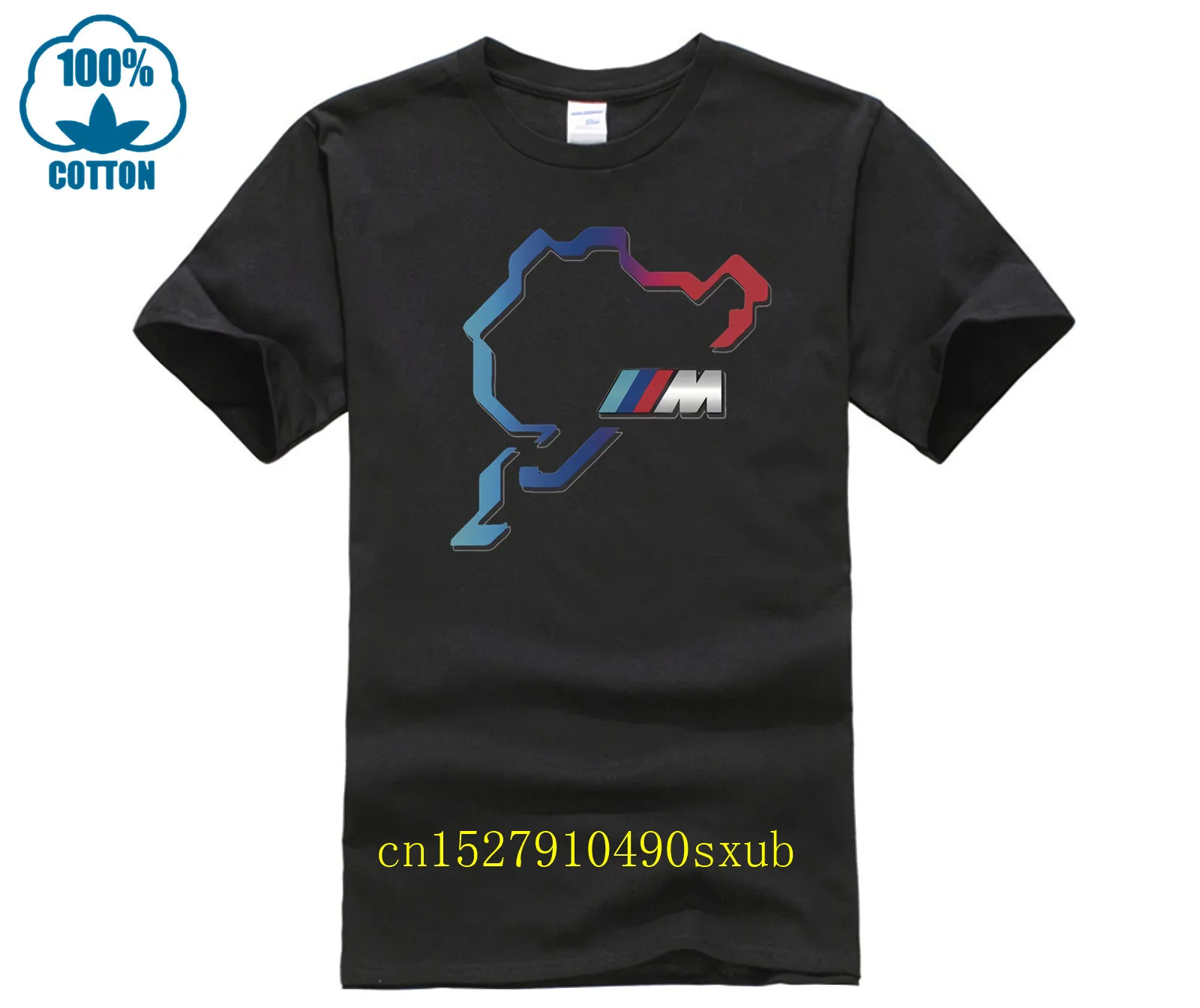 

Модная креативная футболка с графическим рисунком, Мужская футболка M Nurburgring, футболки для женщин и мужчин, футболка