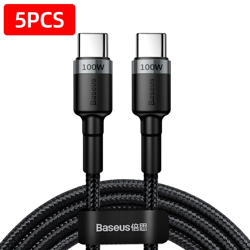 Cavo USB-C To USB-C Corto 13,5 Cm (5,3 Pollici) – Ricarica Rapida 100W E 5A, Trasmissione Dati 10Gbps, Morbido In FPC, Maschio-Maschio