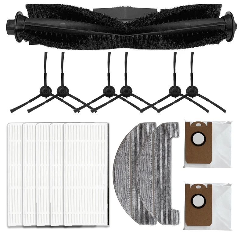 Roller Brush Side brush HEPA Mops Robot Vacuum For Proscenic M8 Pro Vacuum cleaner accessories