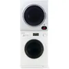 Basic Stackable 13 lbs Washer + Vented Sensor Dryer 3.5cf 110V, Automatic, Compact Washing Machine, 120 Volts 1