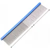 Dog Comb Stainless Steel Dog Brush Pet Grooming Massage Dogs Comb Brush Double Teeth Dogs Combs Cat Hair Remover Pet Products 5