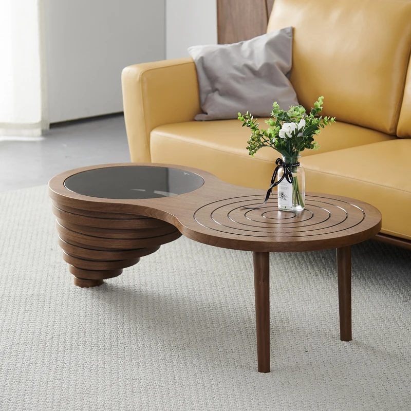 

Small coffee table, Nordic style, light luxury, special-shaped creativity, modern simplicity