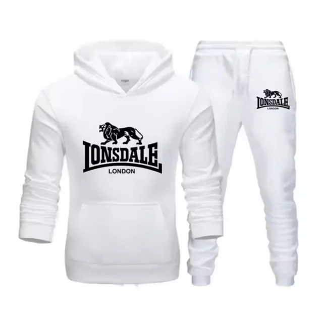 Animal léopard 2025 printemps automne haute qualité décontracté hommes ensemble de vêtements de sport imprimé hommes sweat à capuche deux pièces ensemble sweat-shirt 1